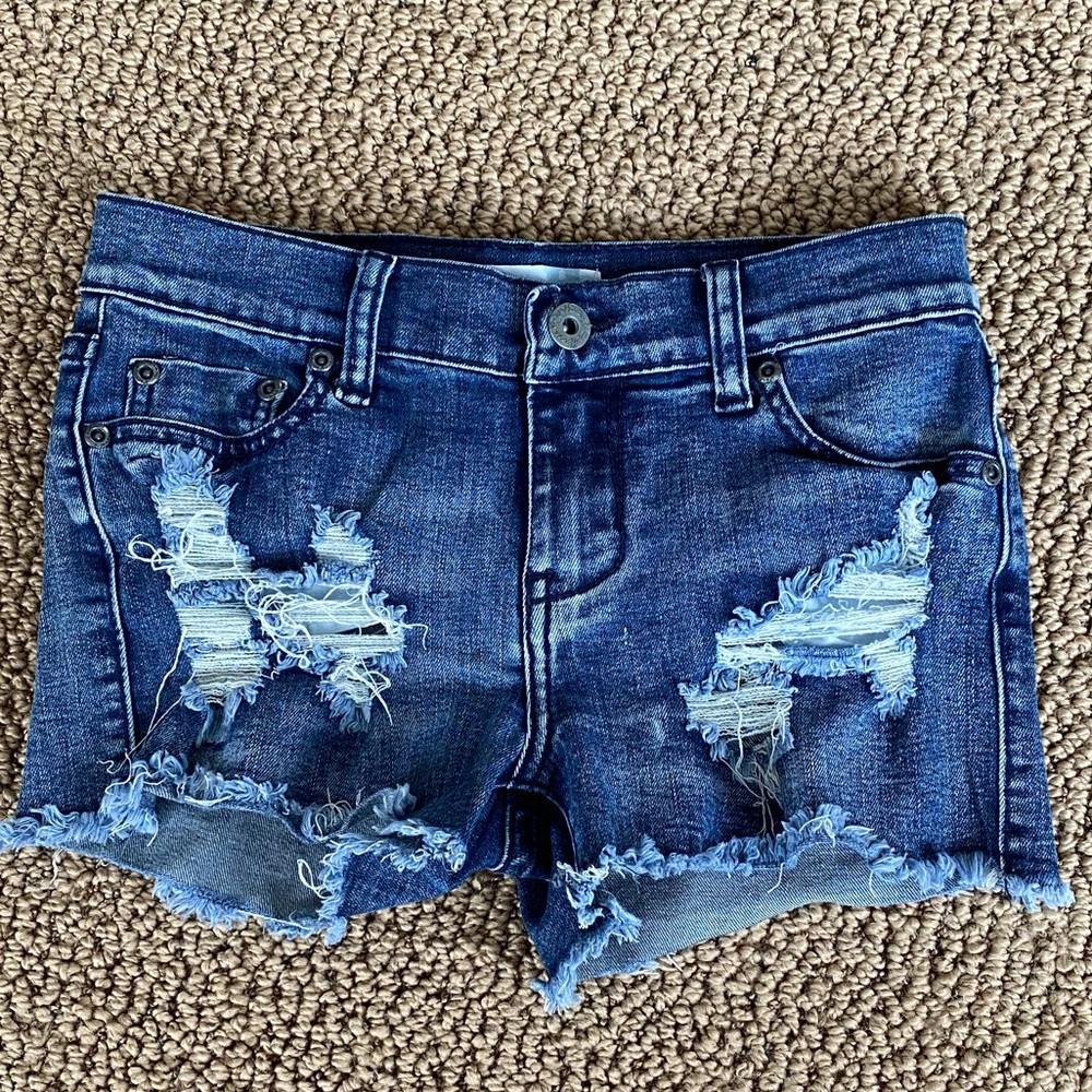 Vintage Havana girls denim shorts